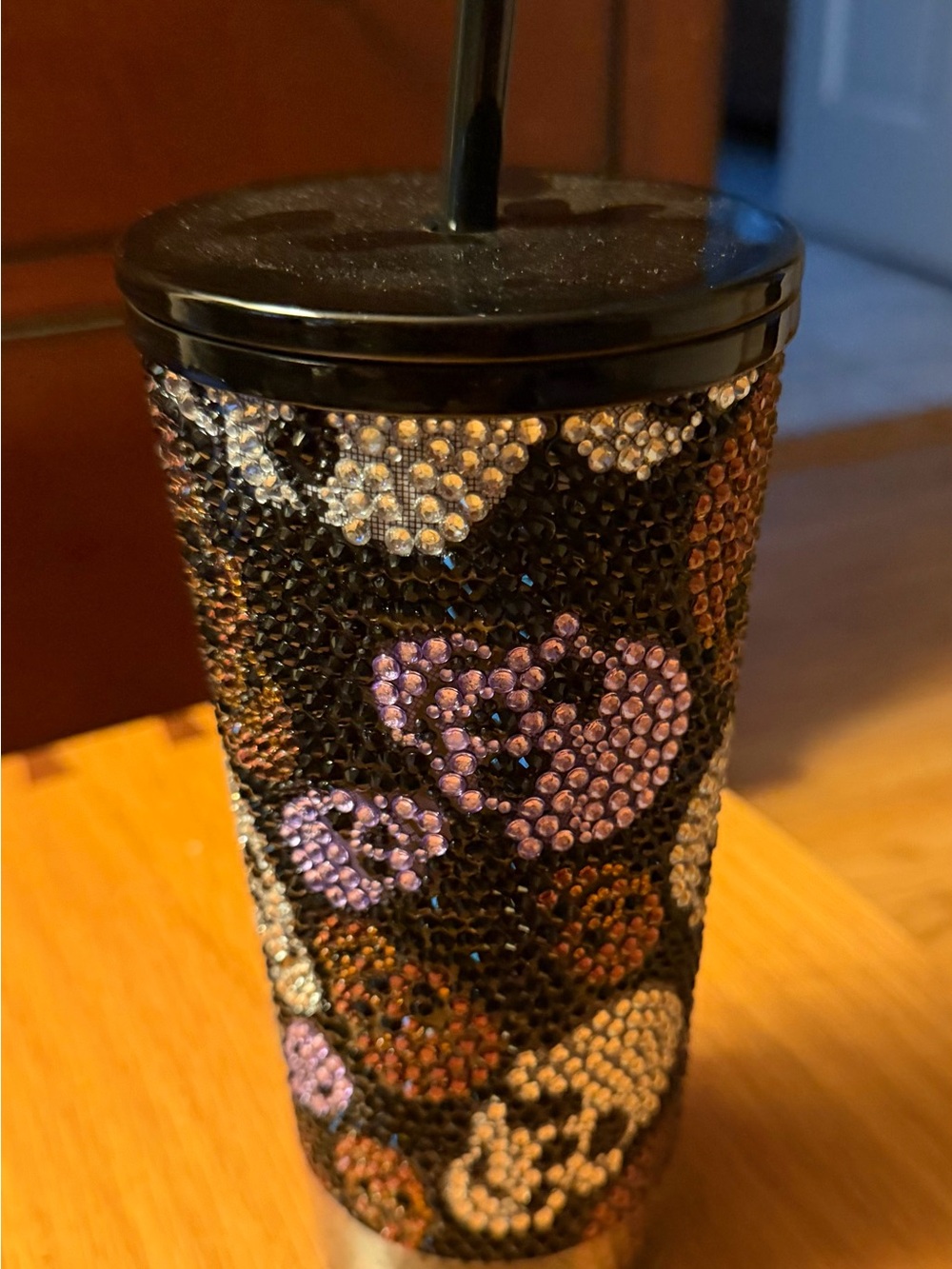 Hydrapeak Limited Edition Rhinestone Skull Bling Tumbler 25oz NWT 💀✨